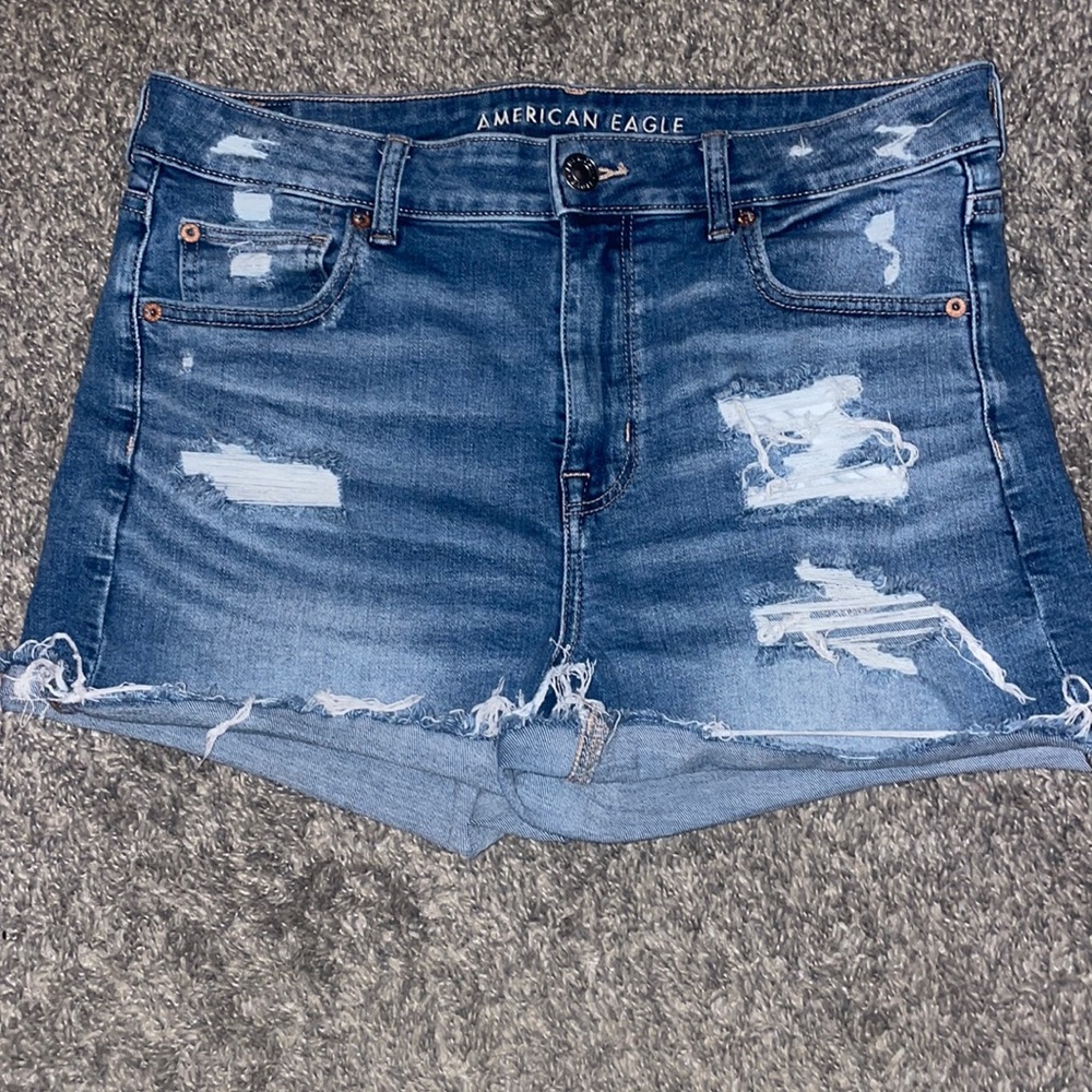 Women’s American Eagle High-Waisted Denim short shorts